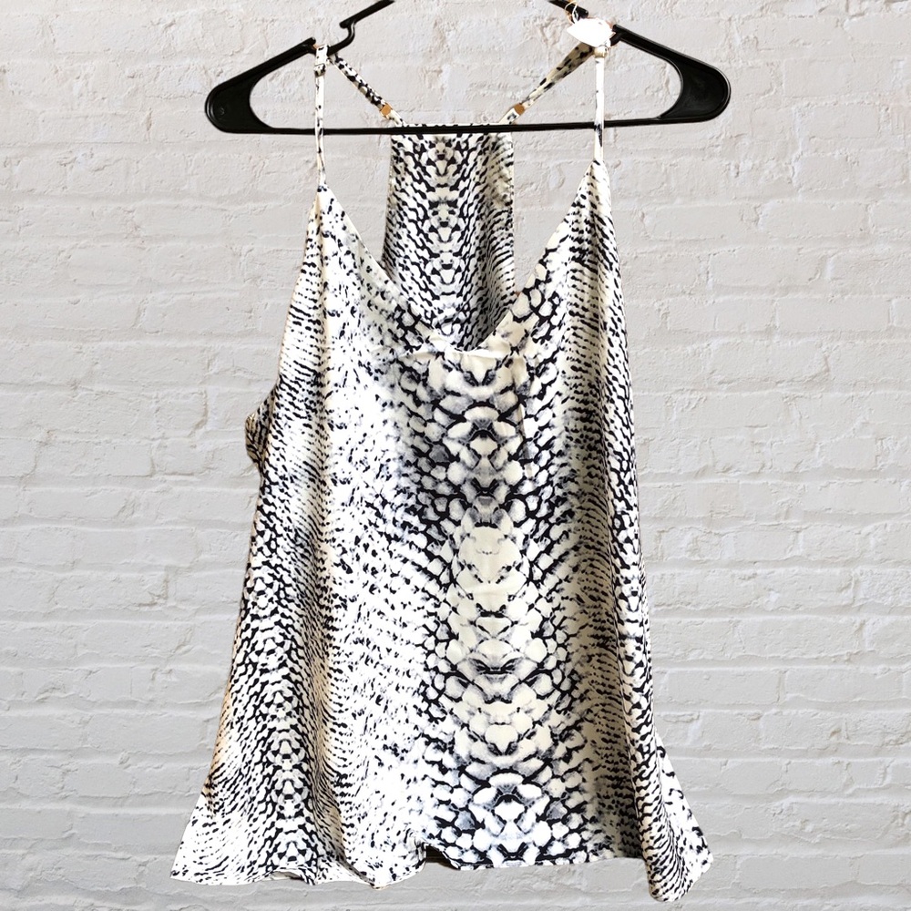 Snake print tank racer back - Picture 3 of 8